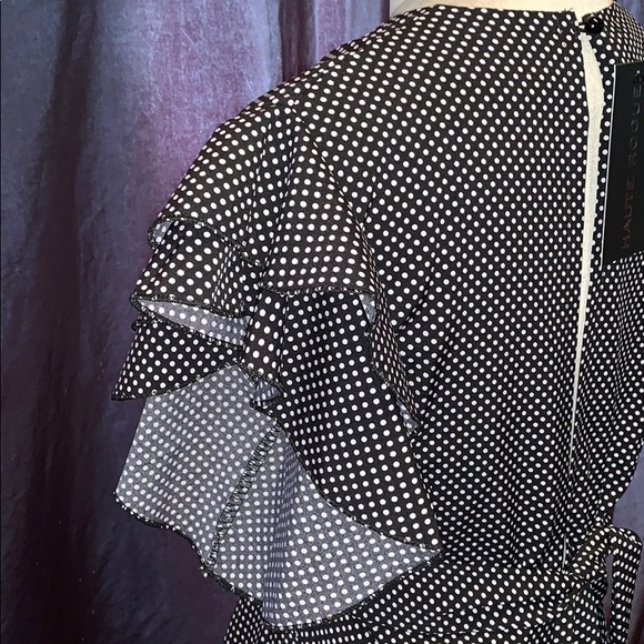 Polka Dot Mini Dress - Picture 5 of 7